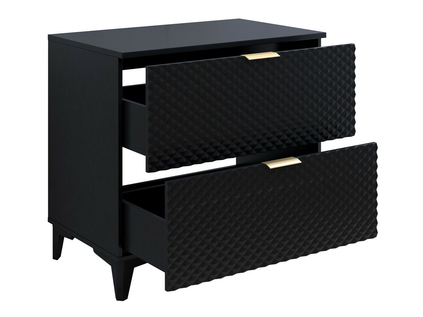 Stāvošs vannas istabas skapītis izlietnei Liretu 102 (Melns)