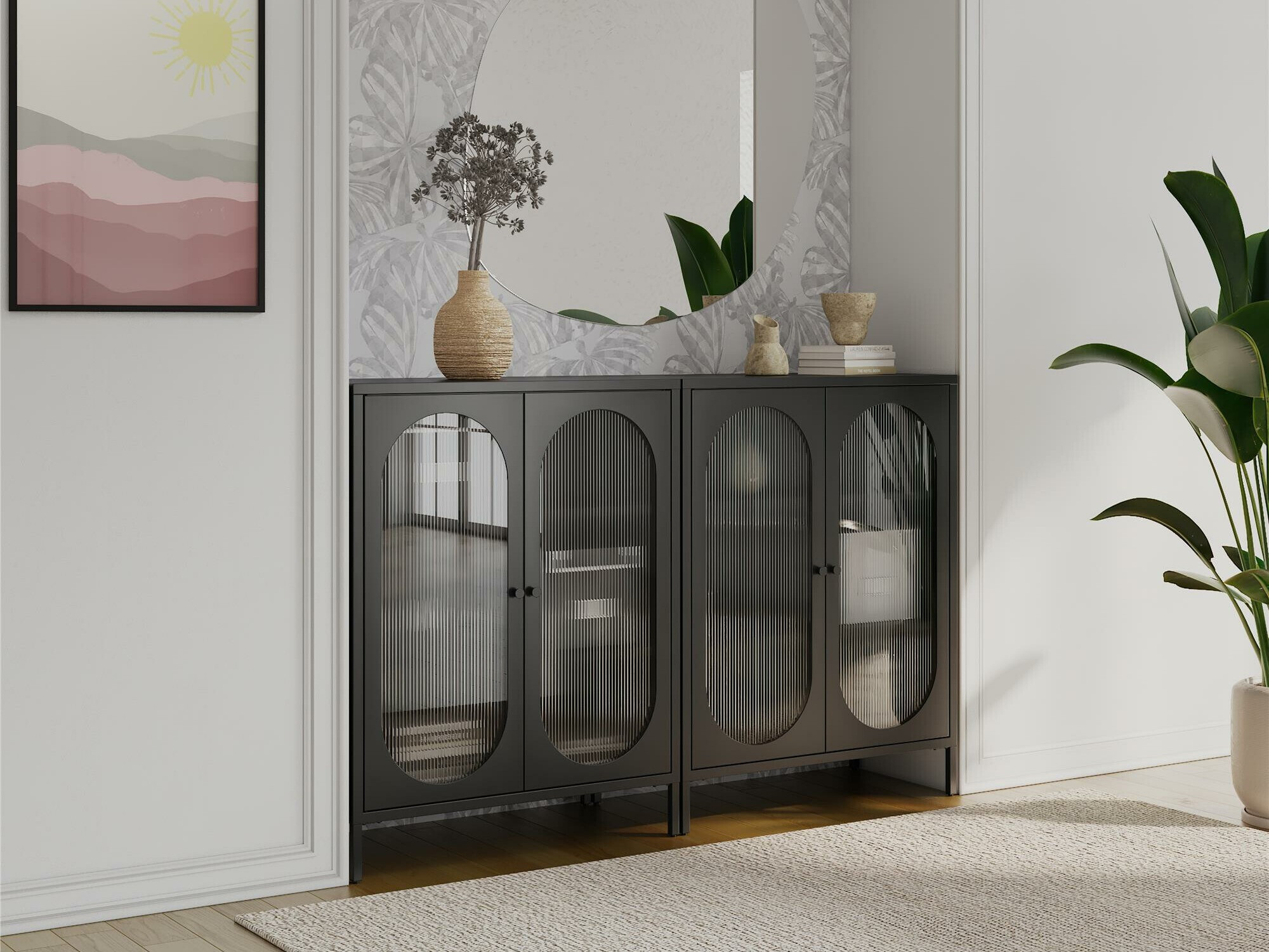 Шкафчик Tulsa 653 (Чёрный)