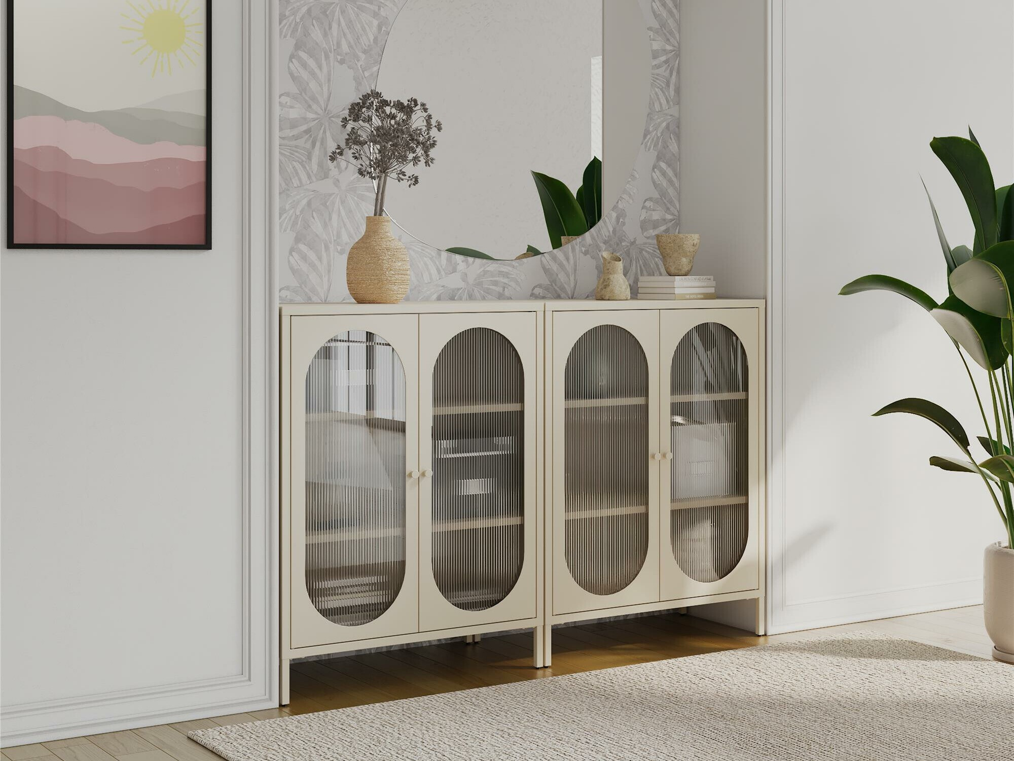 Skapis Tulsa 653 (Krēms)