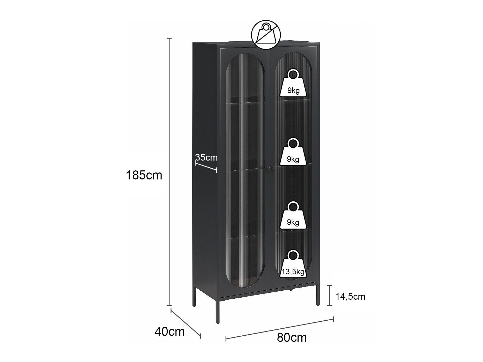 Plaukts Tulsa 654 (Gaiši zils)