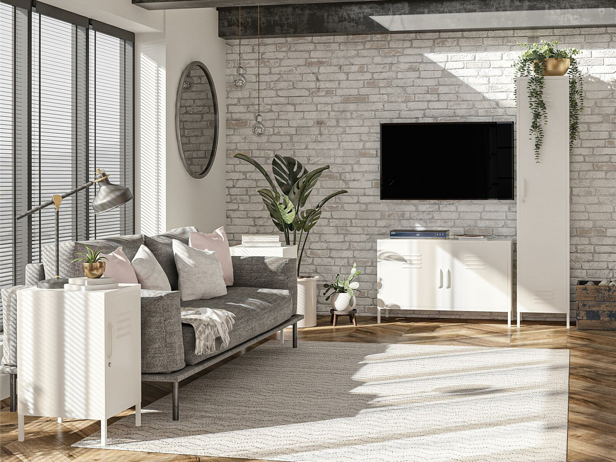 Стеллаж Ophfere 103 (Белый)