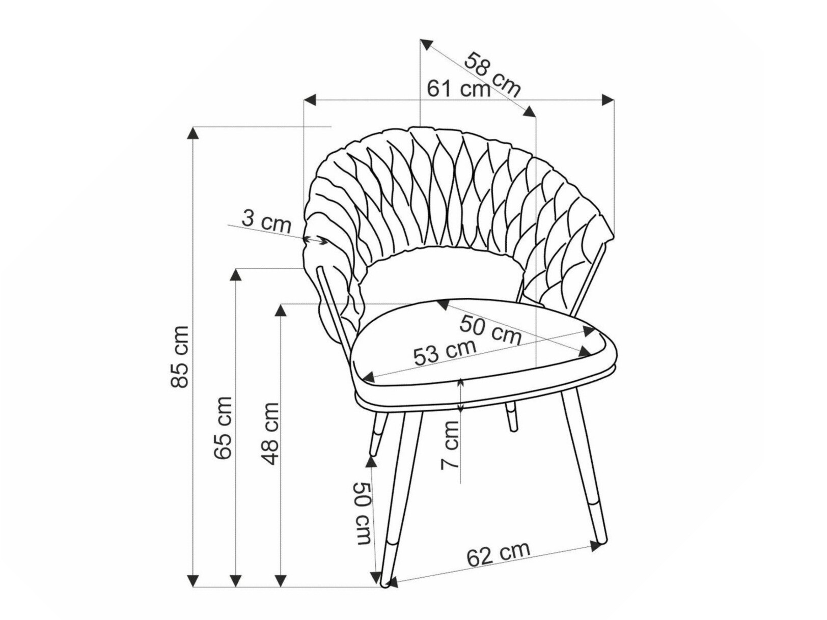 Стул Houston 1829 (Серый)