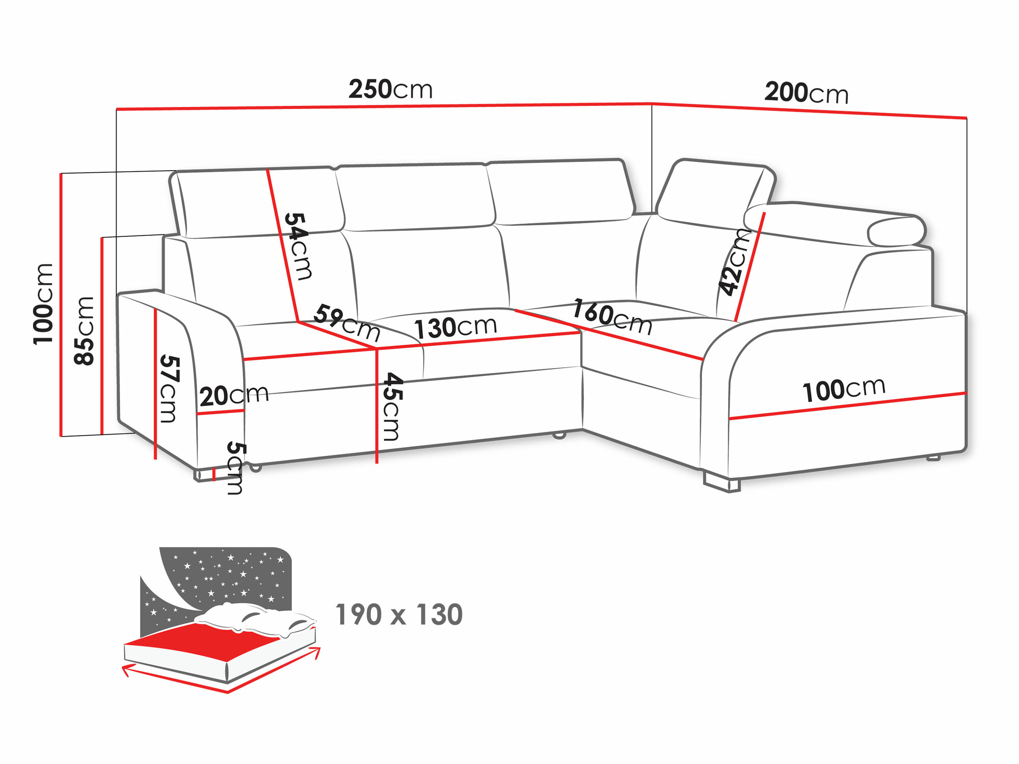 Угловой диван Etrcala 109 (Crown 11)