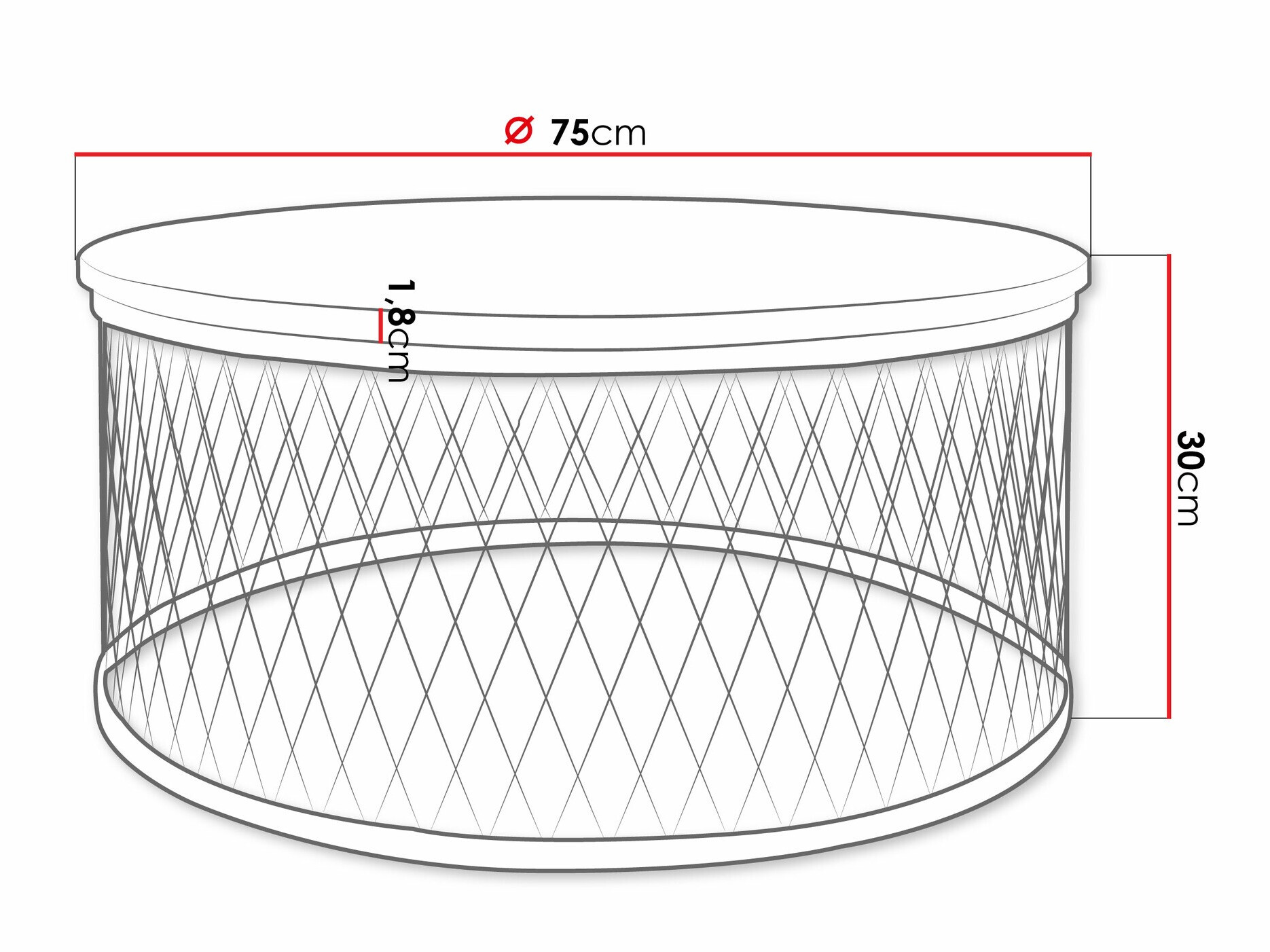 Журнальный столик Oswego 128 (Ремесло золотой дуб)