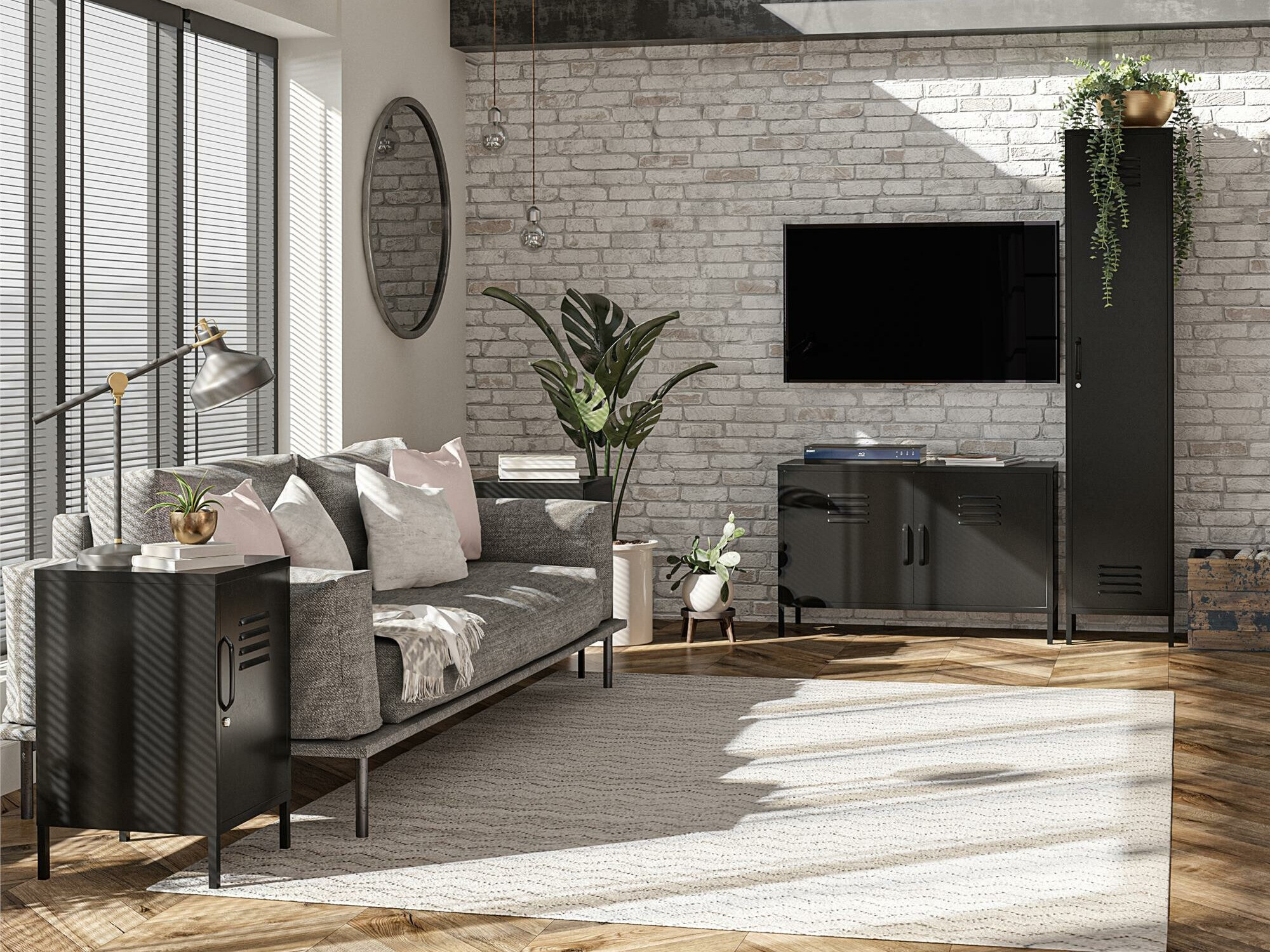 Шкафчик Ophfere 101 (Чёрный)