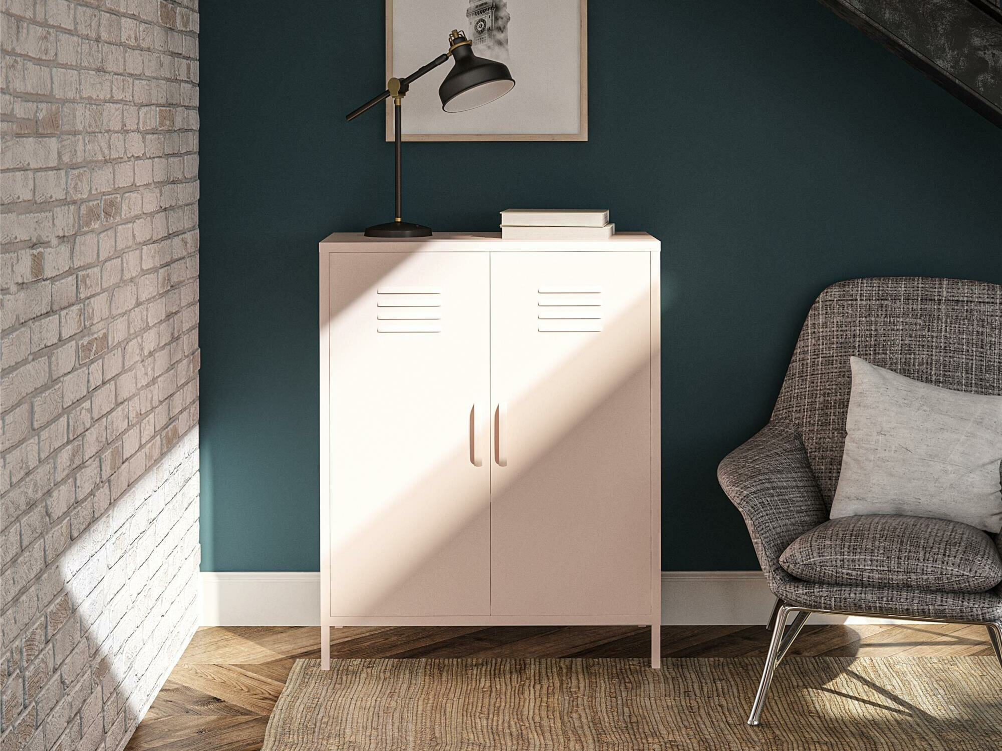 Skapis Ophfere 104 (Tumši rozā)