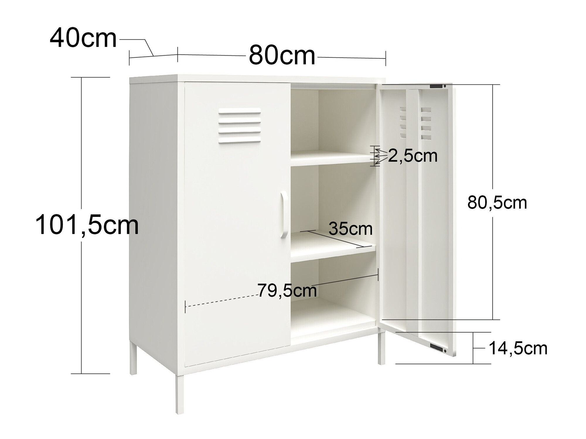 Skapis Ophfere 104 (Tumši rozā)