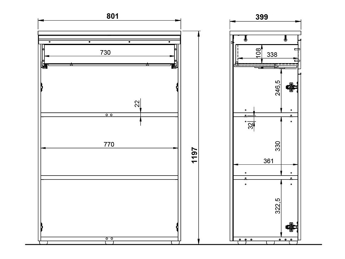 Kumode Vesbeno 101 (Grafīts)