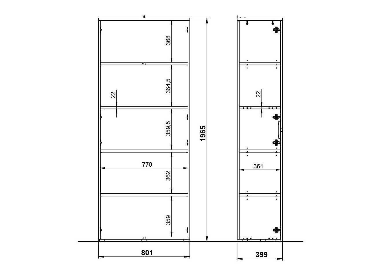 Plaukts Vesbeno 102 (Grafīts)