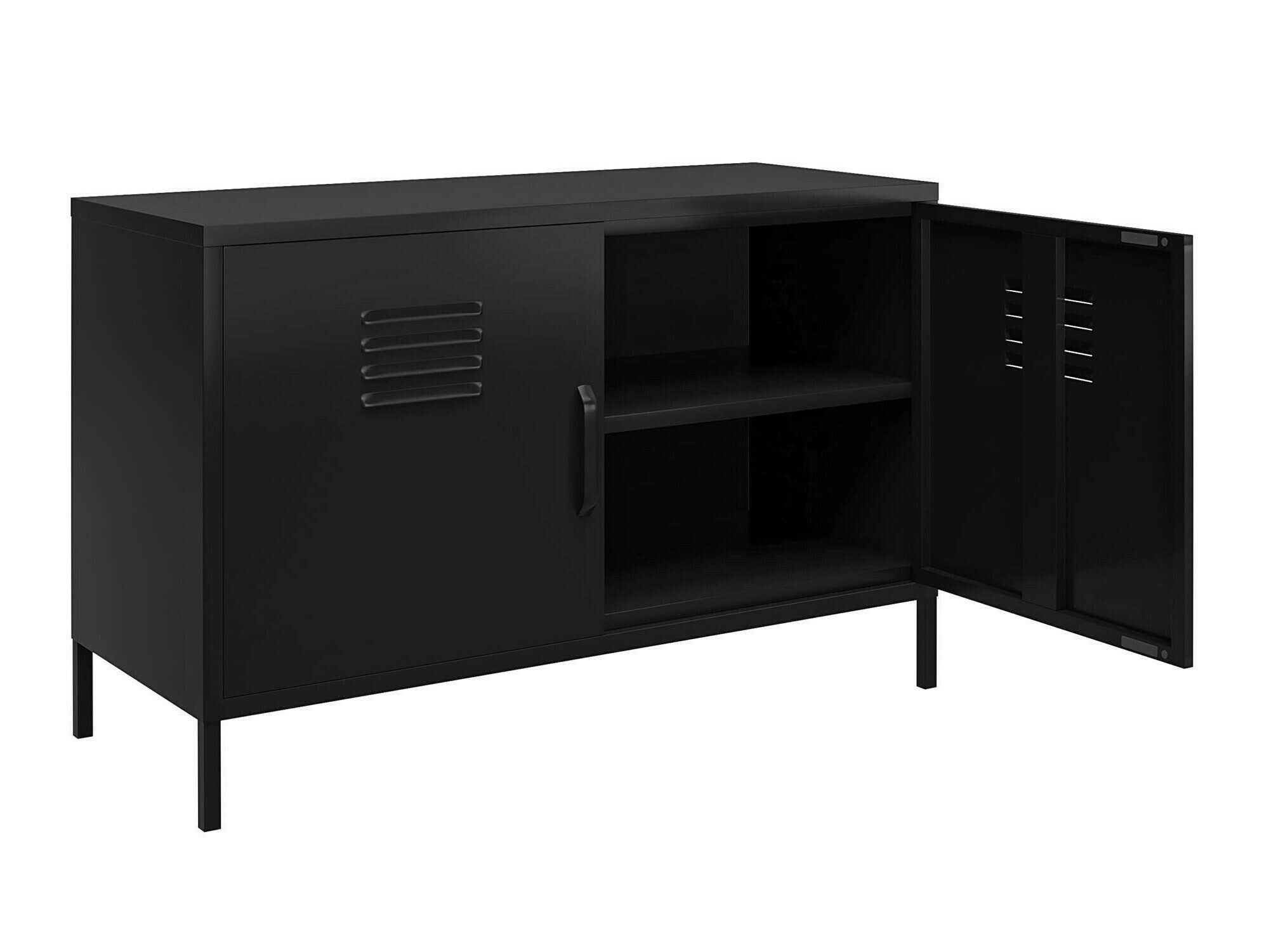 Viesistabas komplekts Ophfere 105 (Melns)