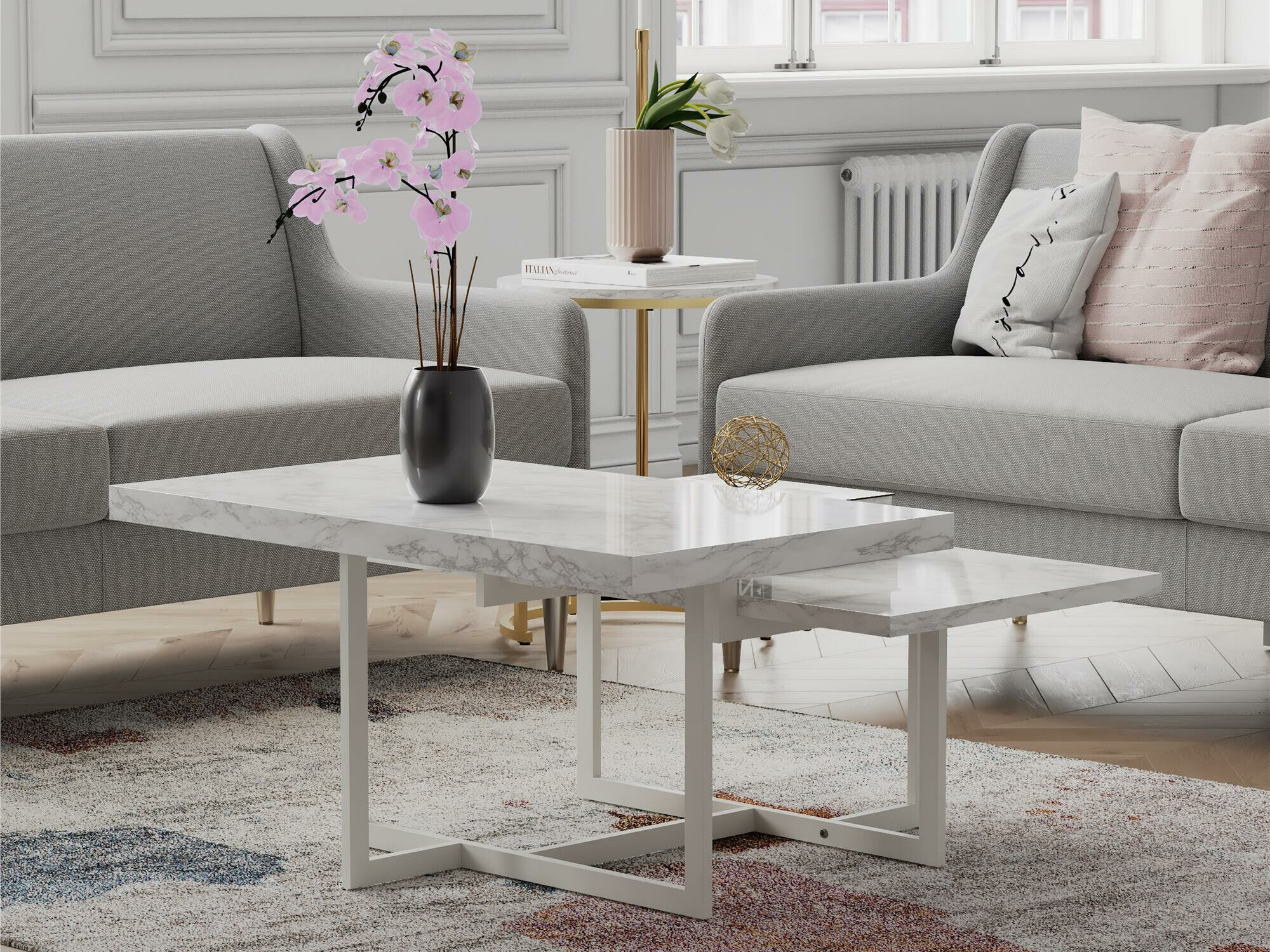 Žurnālu galdiņš CosmoLiving by Cosmopolitan 167