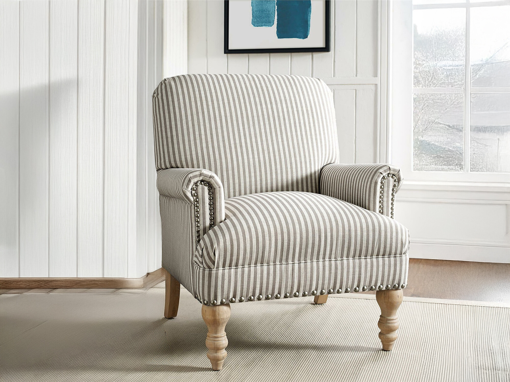 Krēsls Tulsa 466 (Balts + Bēšs)