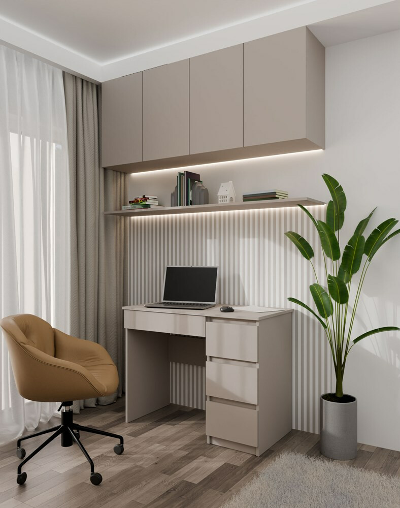 Письменный cтол Elbvelu 108 (Серый)