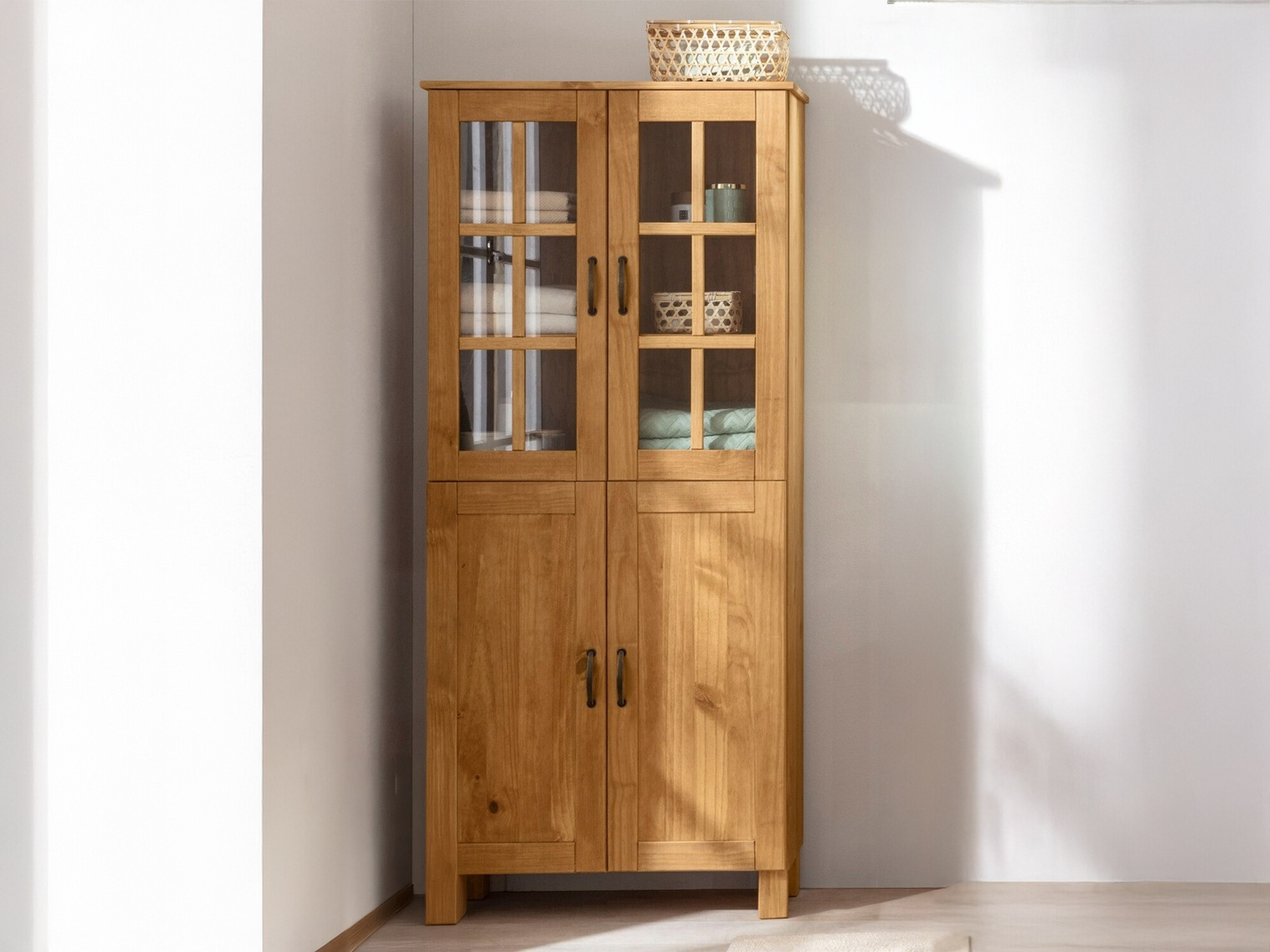 Stāvošs vannas skapītis Ophlevu 100 (Priede)