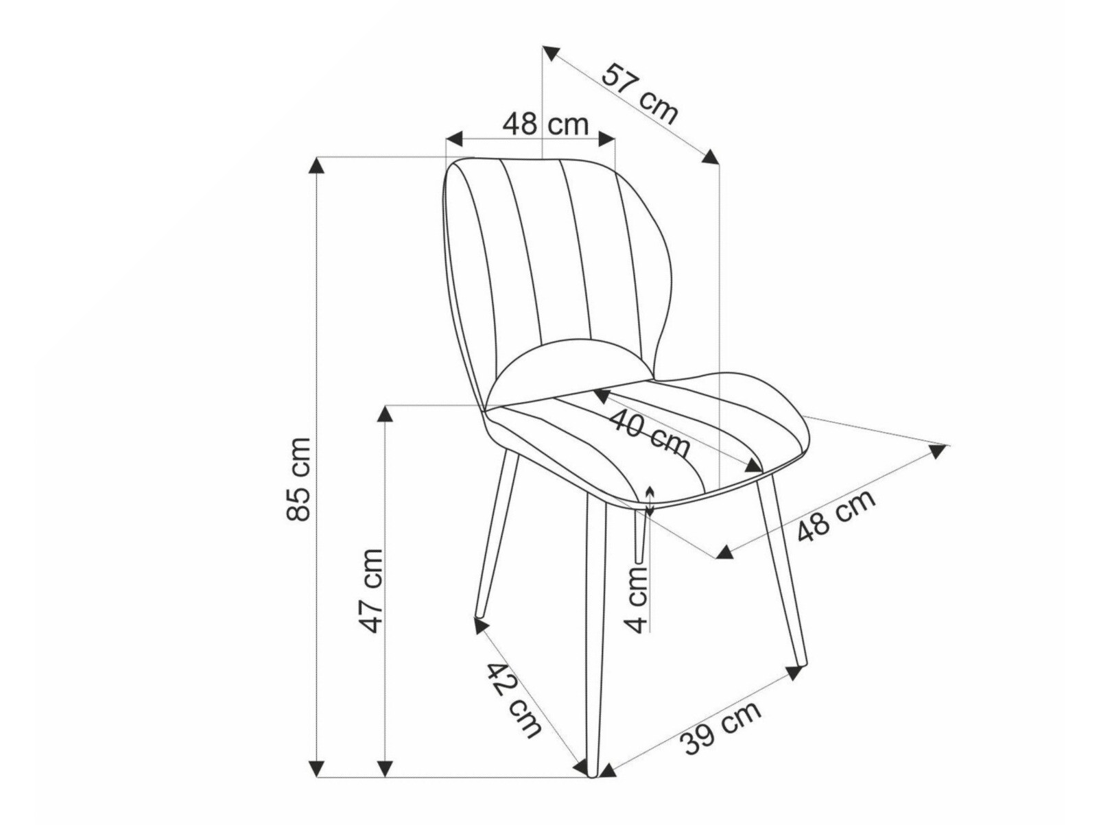 Стул Houston 1738 (Бежевый)