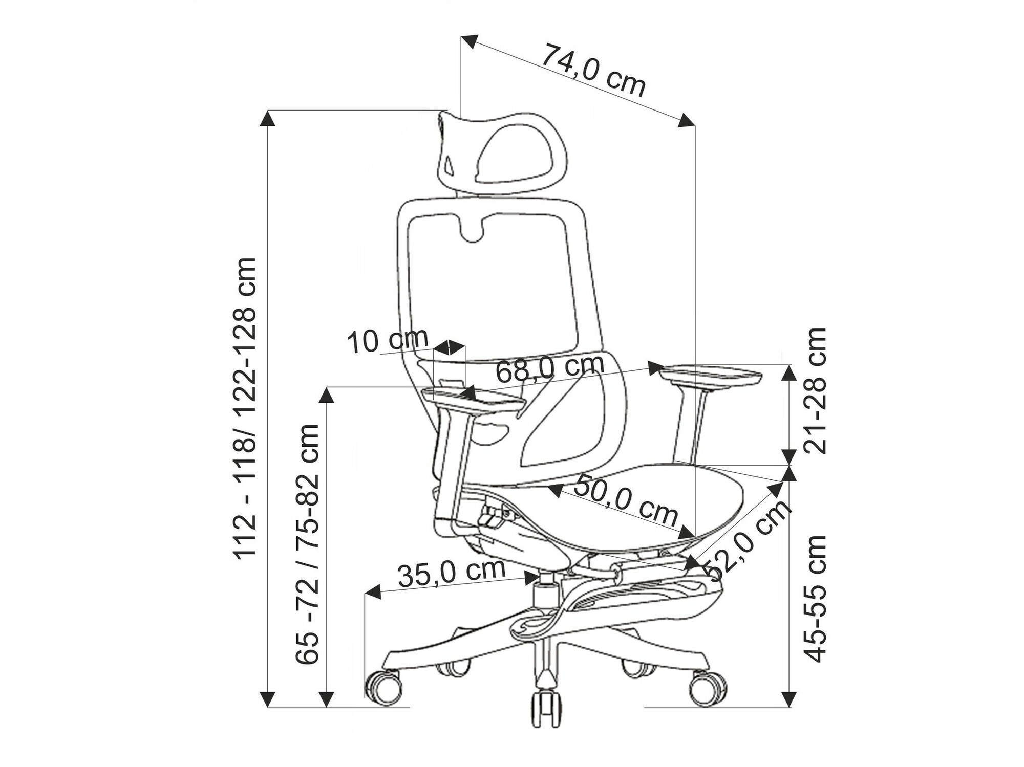 Офисный стул Houston 1844