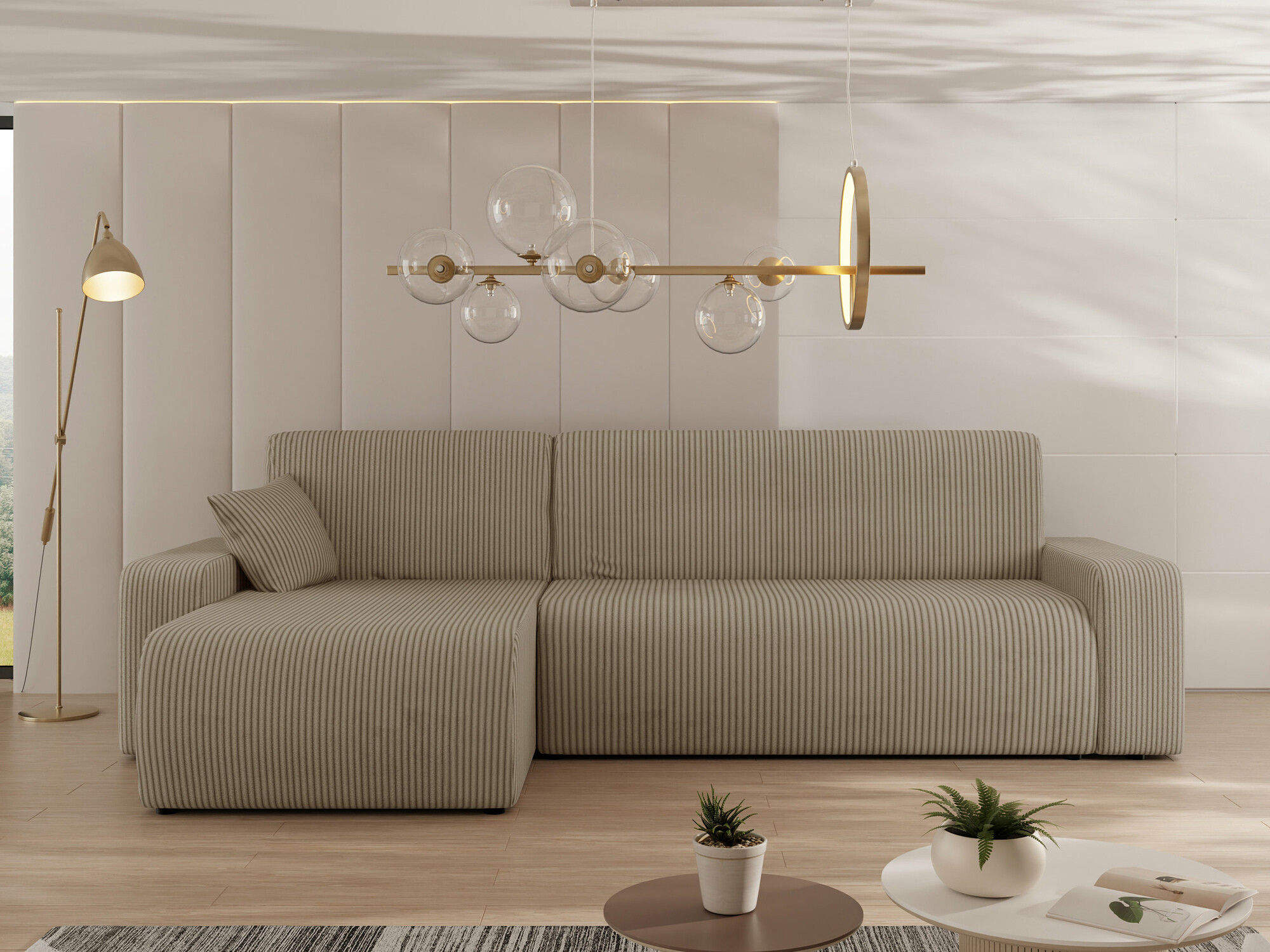 Угловой диван Shelton 102 (Poso 02)