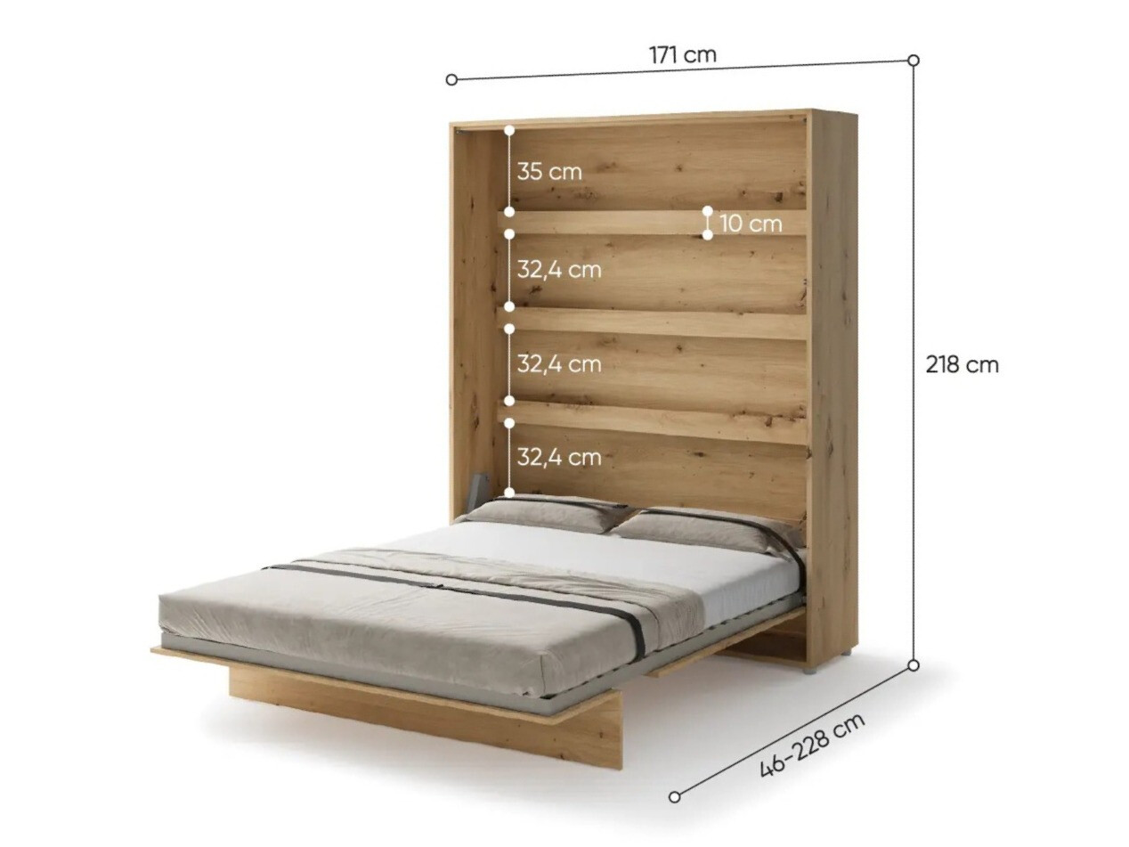 Siena gulta Concept Pro Lenart Levfere 102 (Artisan ozols)