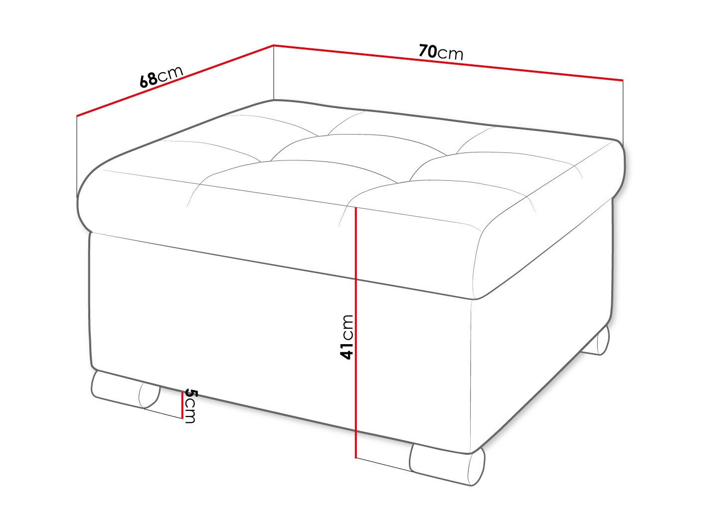 Пуф Comfivo 115 (Flow 9)