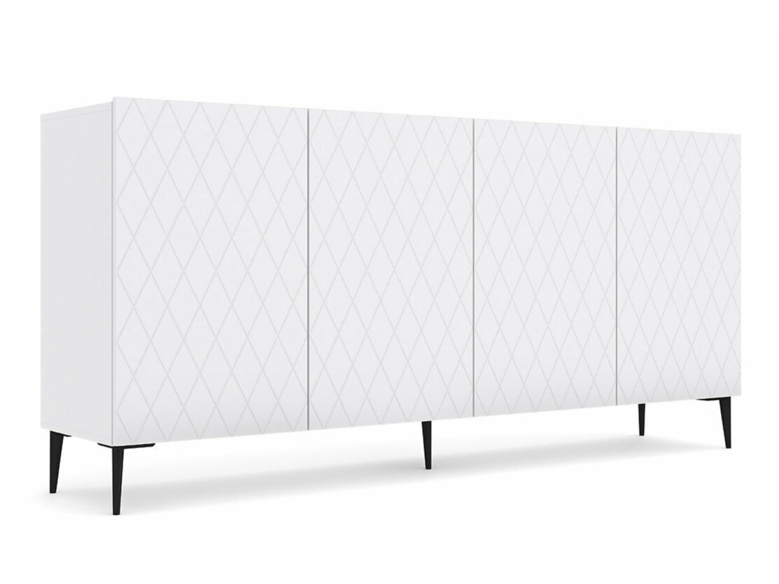 Skapis Melmoro 109 (Balts + Melns)