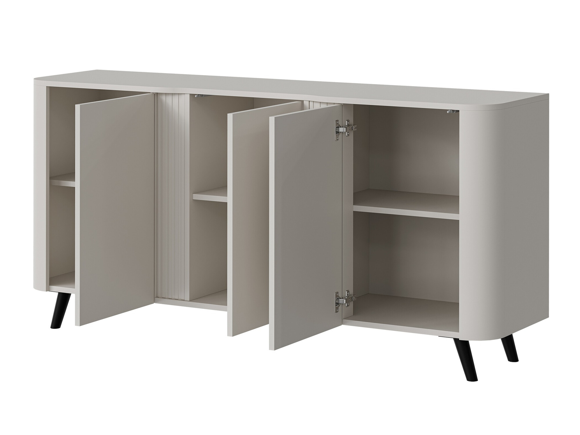 Viesistabas komplekts Charlotte 204 (Melns + Melnais marmors)