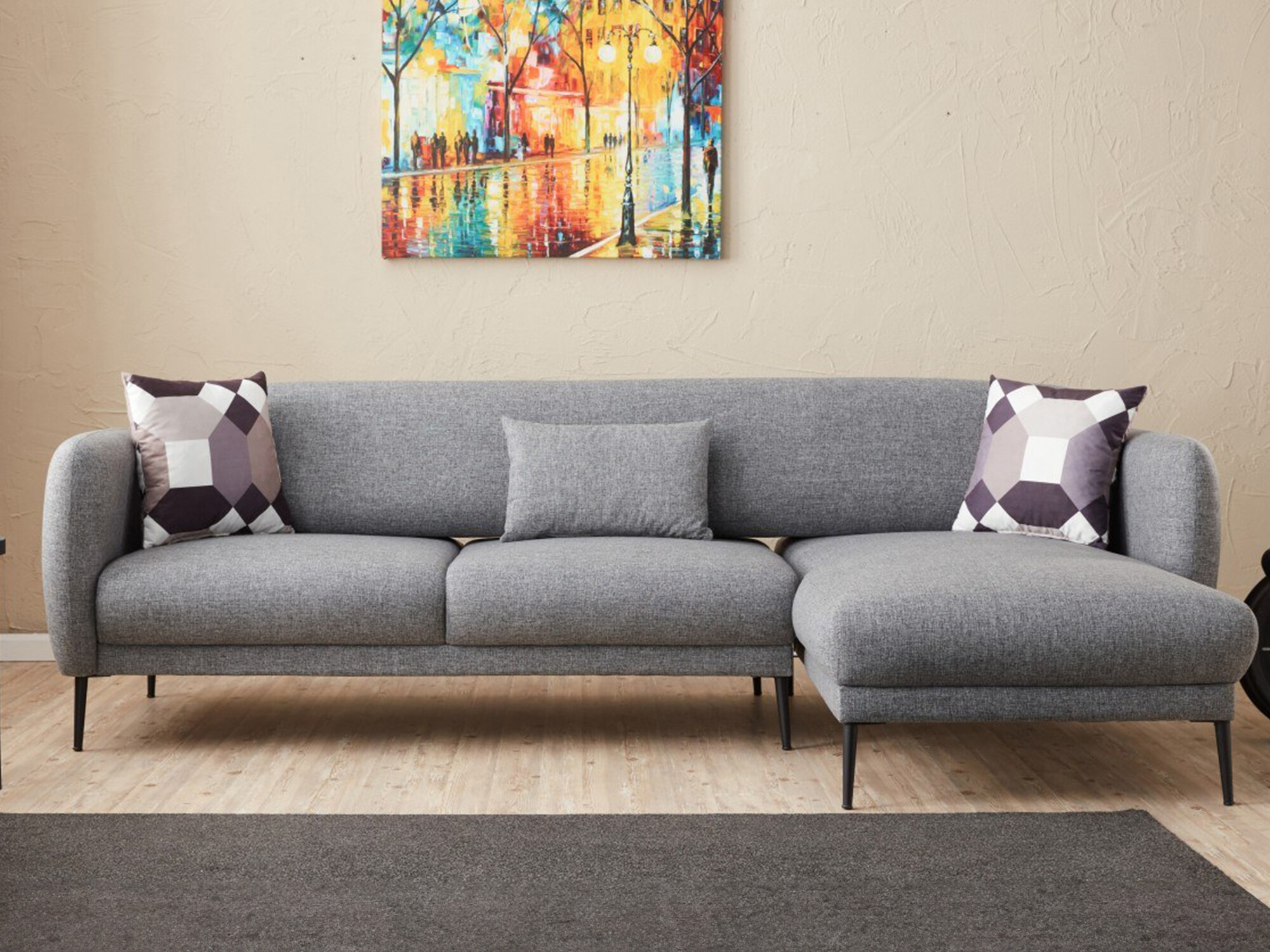 Угловой диван Altadena 128 (Серый)