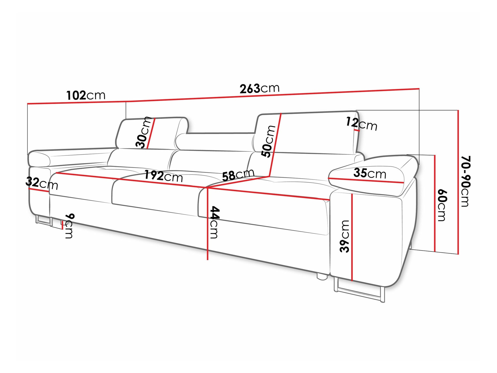 Dīvāns Comfivo Eliferu 104 (Wave 05)