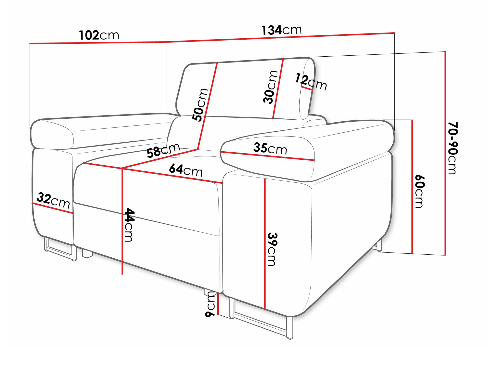 Кресло Comfivo Eliferu 106 (Flow 09)