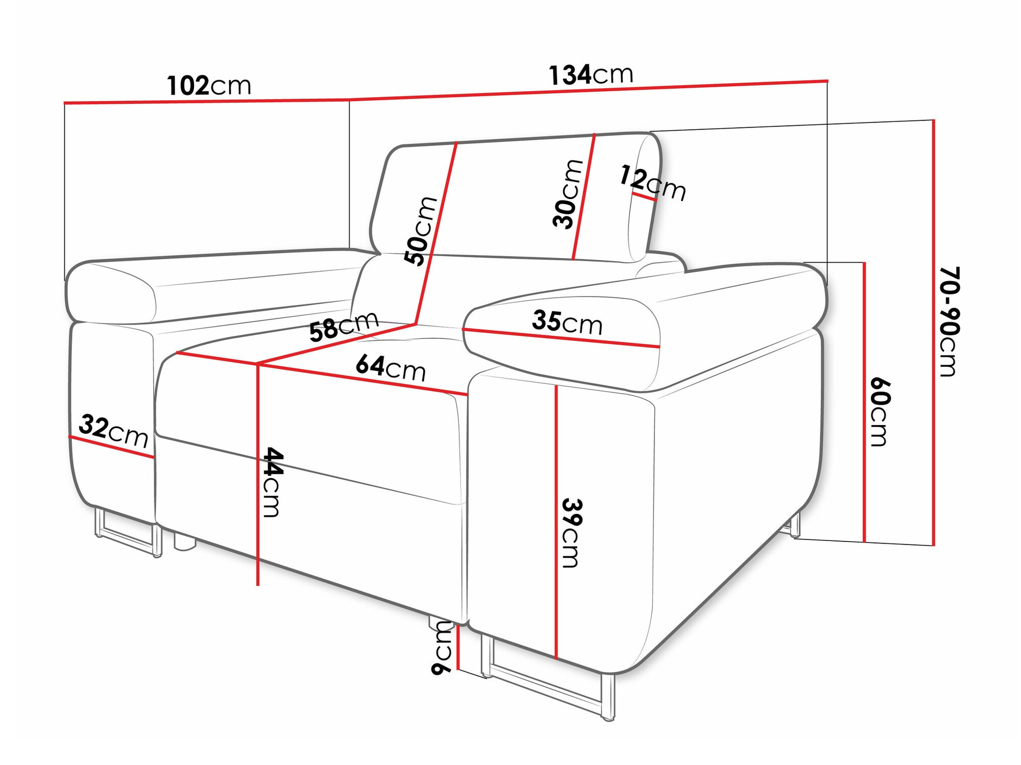 Krēsls Comfivo Eliferu 106 (Wave 05)