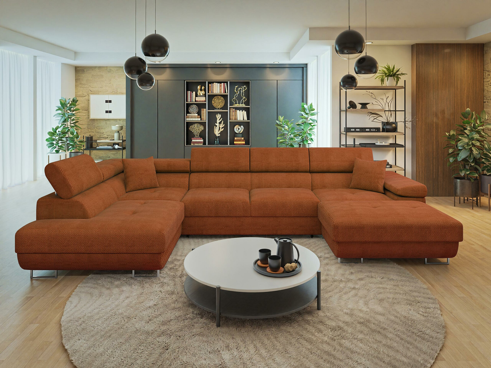 Угловой диван Comfivo Eliferu 103 (Flow 09)