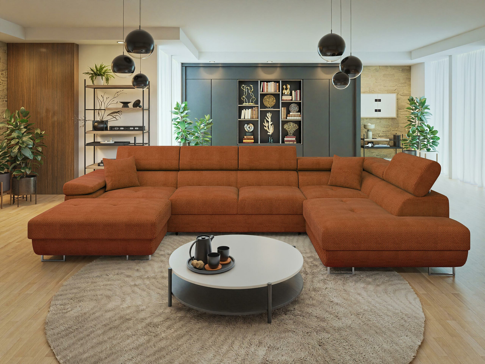 Угловой диван Comfivo Eliferu 103 (Flow 09)