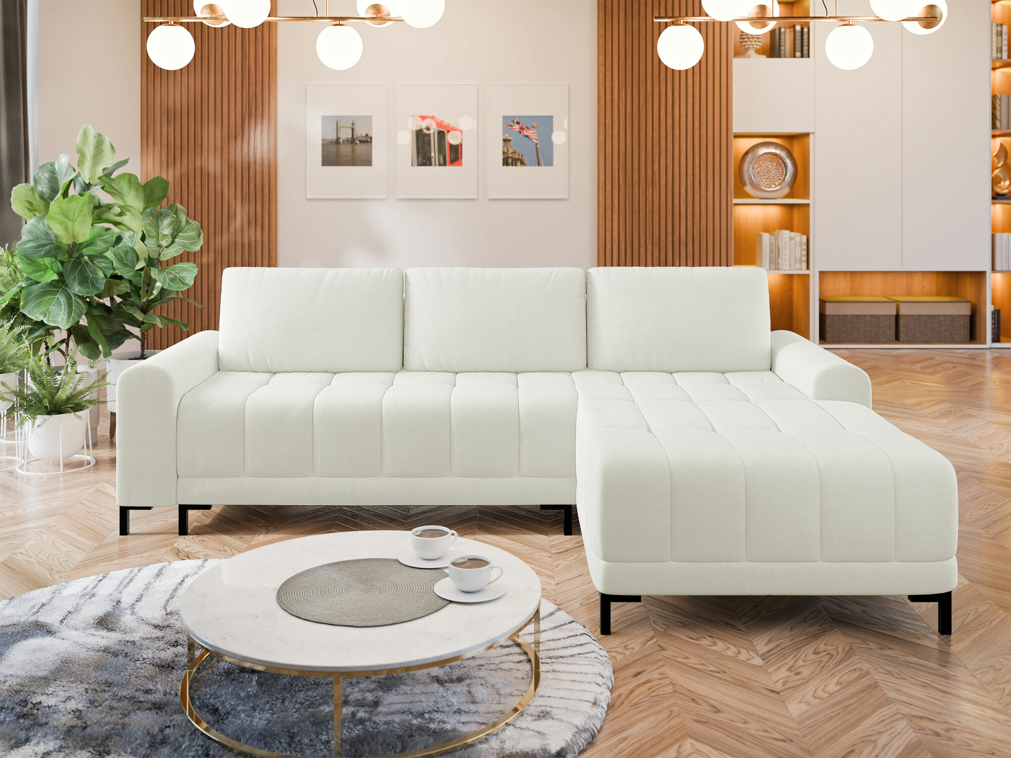 Stūra dīvāns Stonecrest 100 (Velo 621)