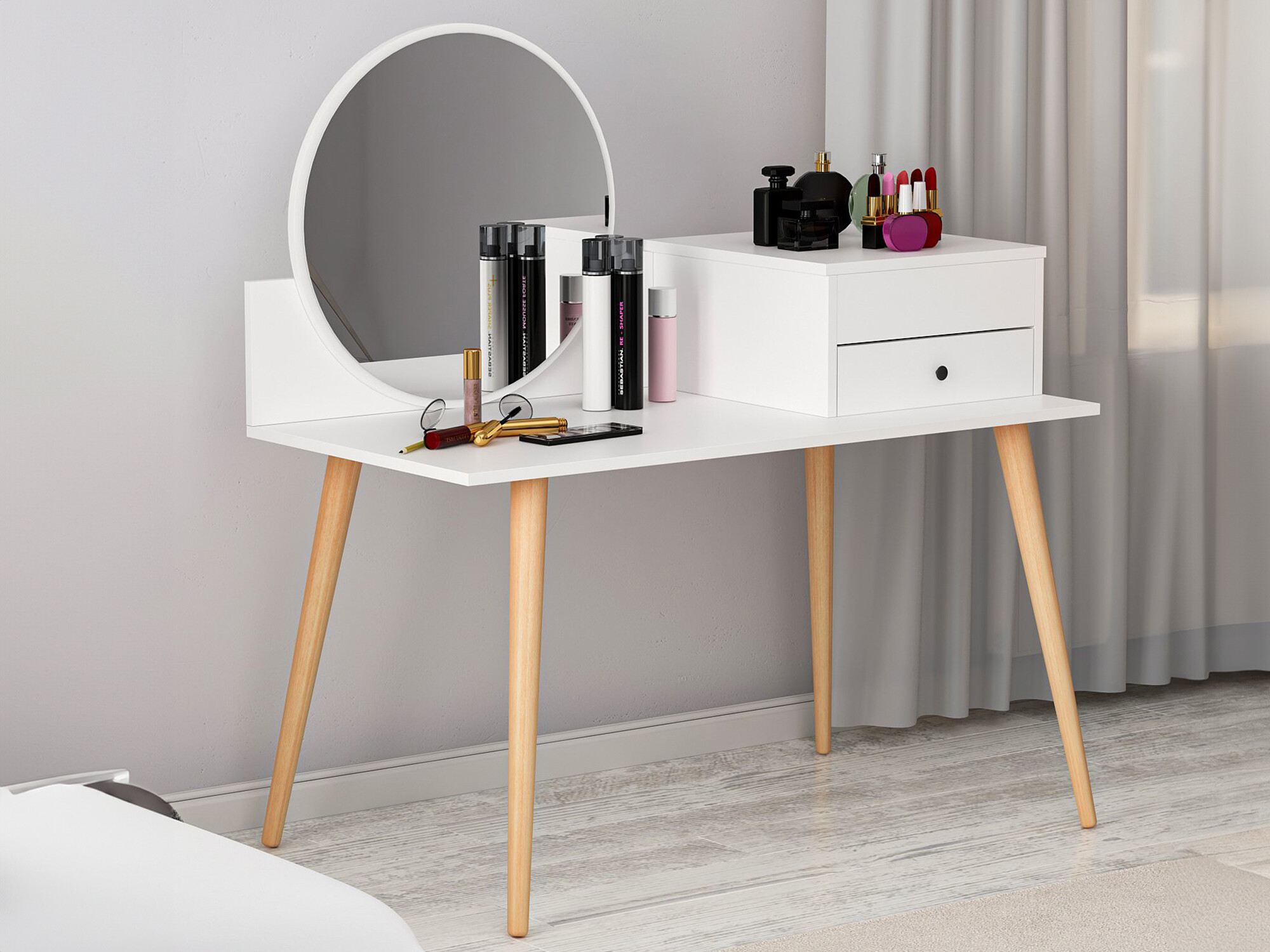 Макияжный столик Kailua 215 (Белый)