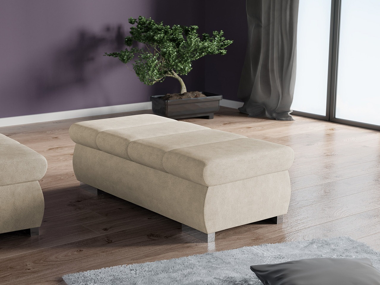 Mīkstais sols Comfivo 143 (Uttario Velvet 2979)