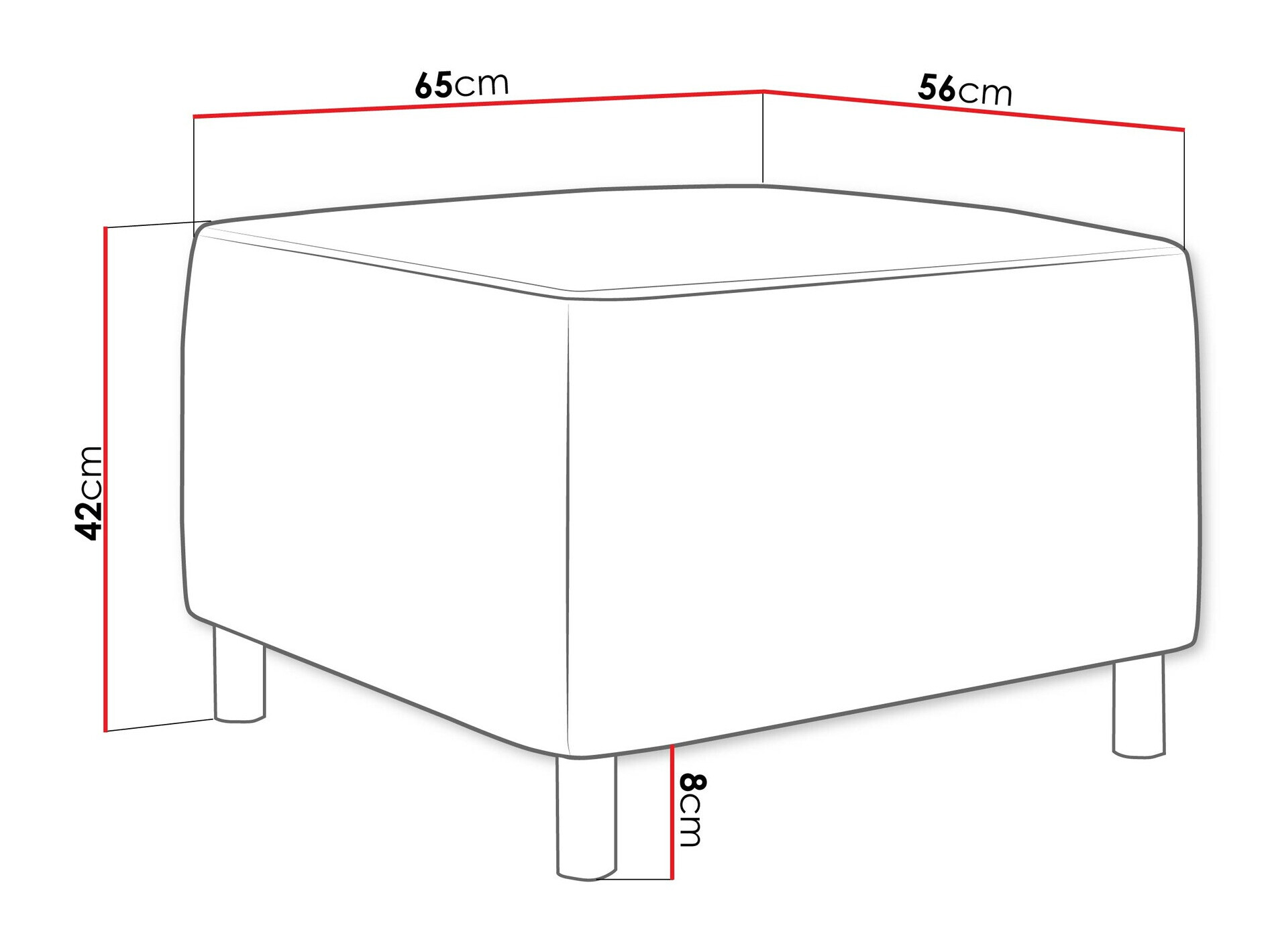 Пуф Comfivo 126 (Poso 135)