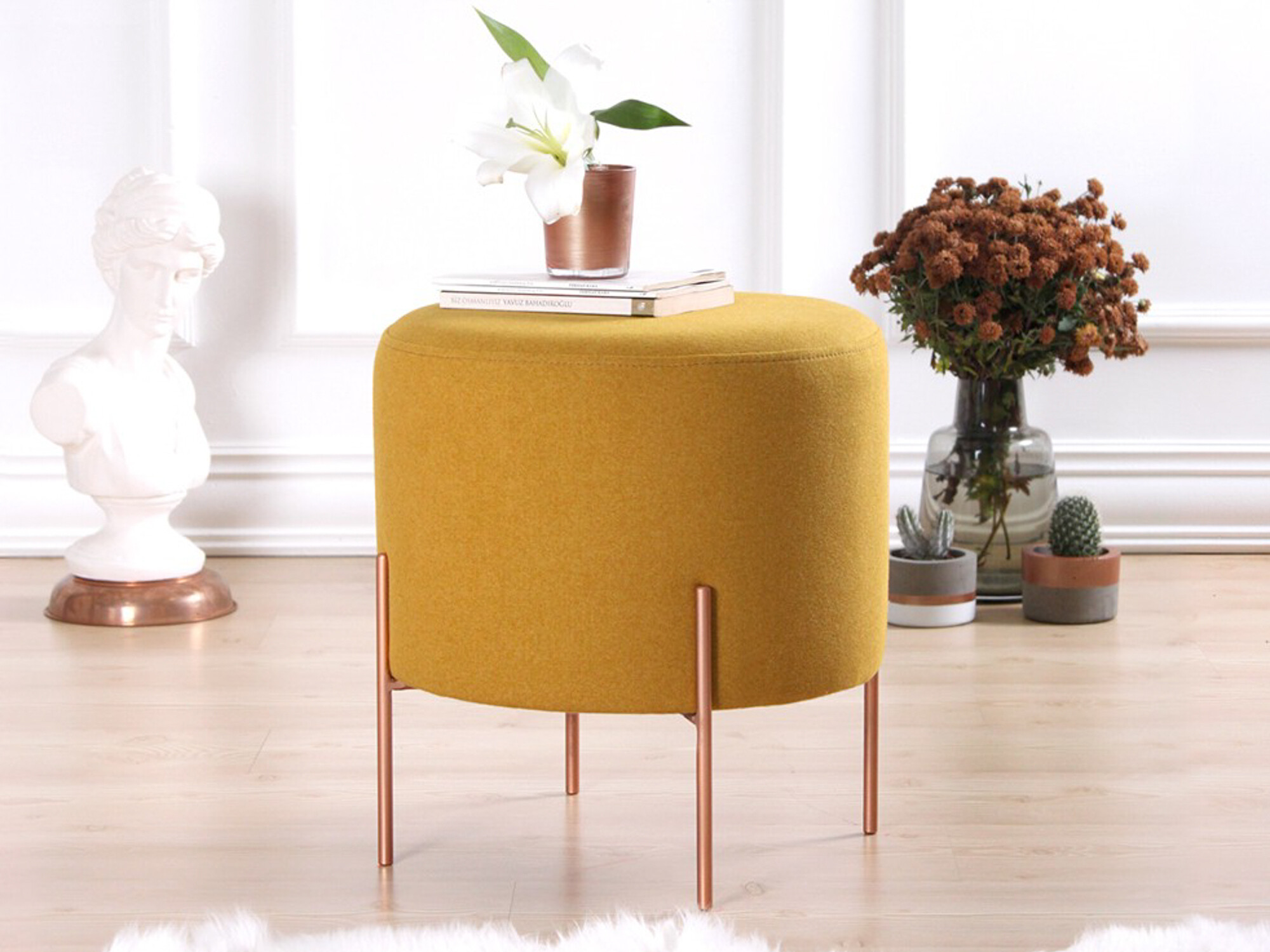 Pufs Altadena 485 (Dzeltens)