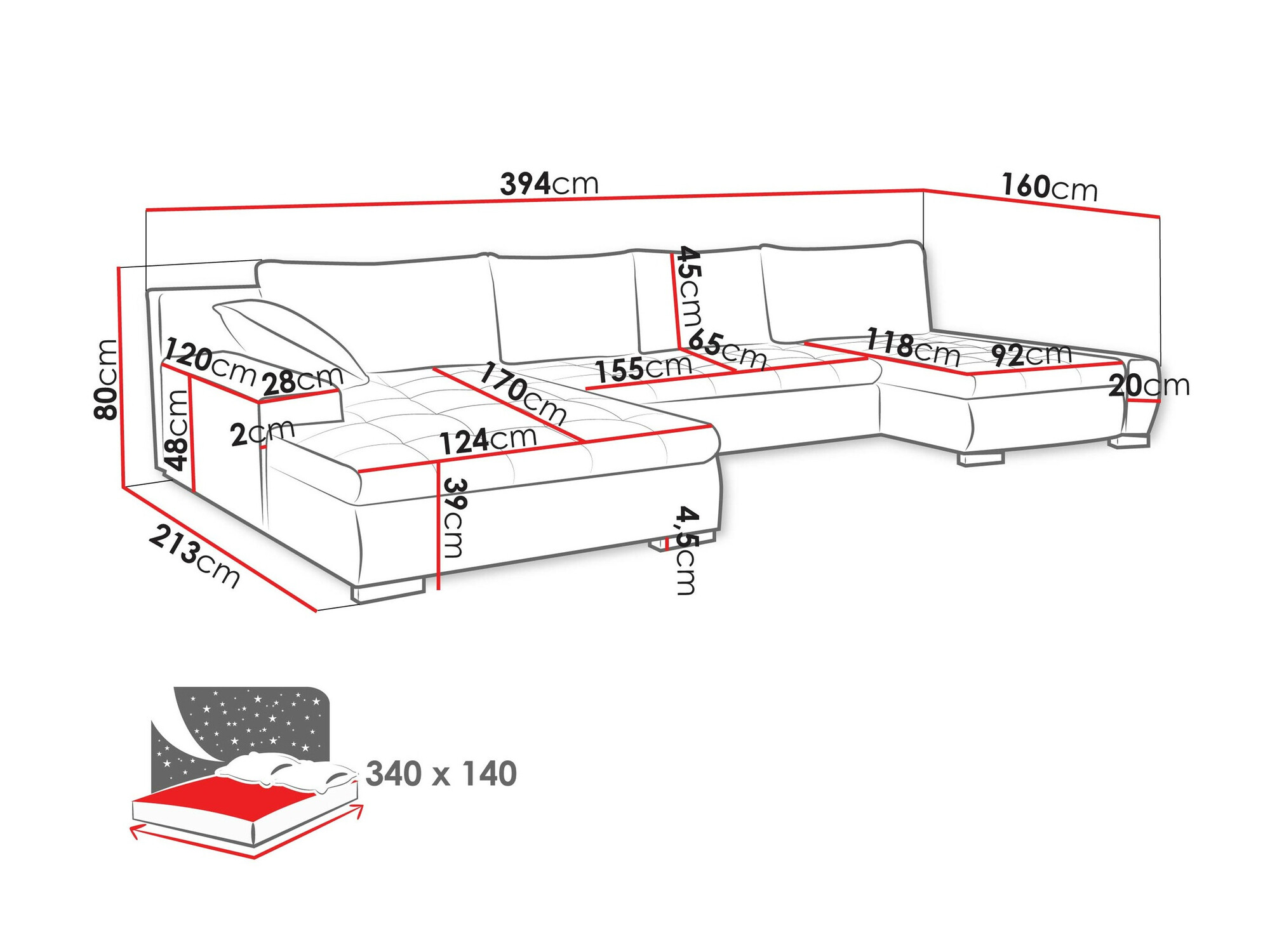 Угловой диван Comfivo 106 (Wave 05)