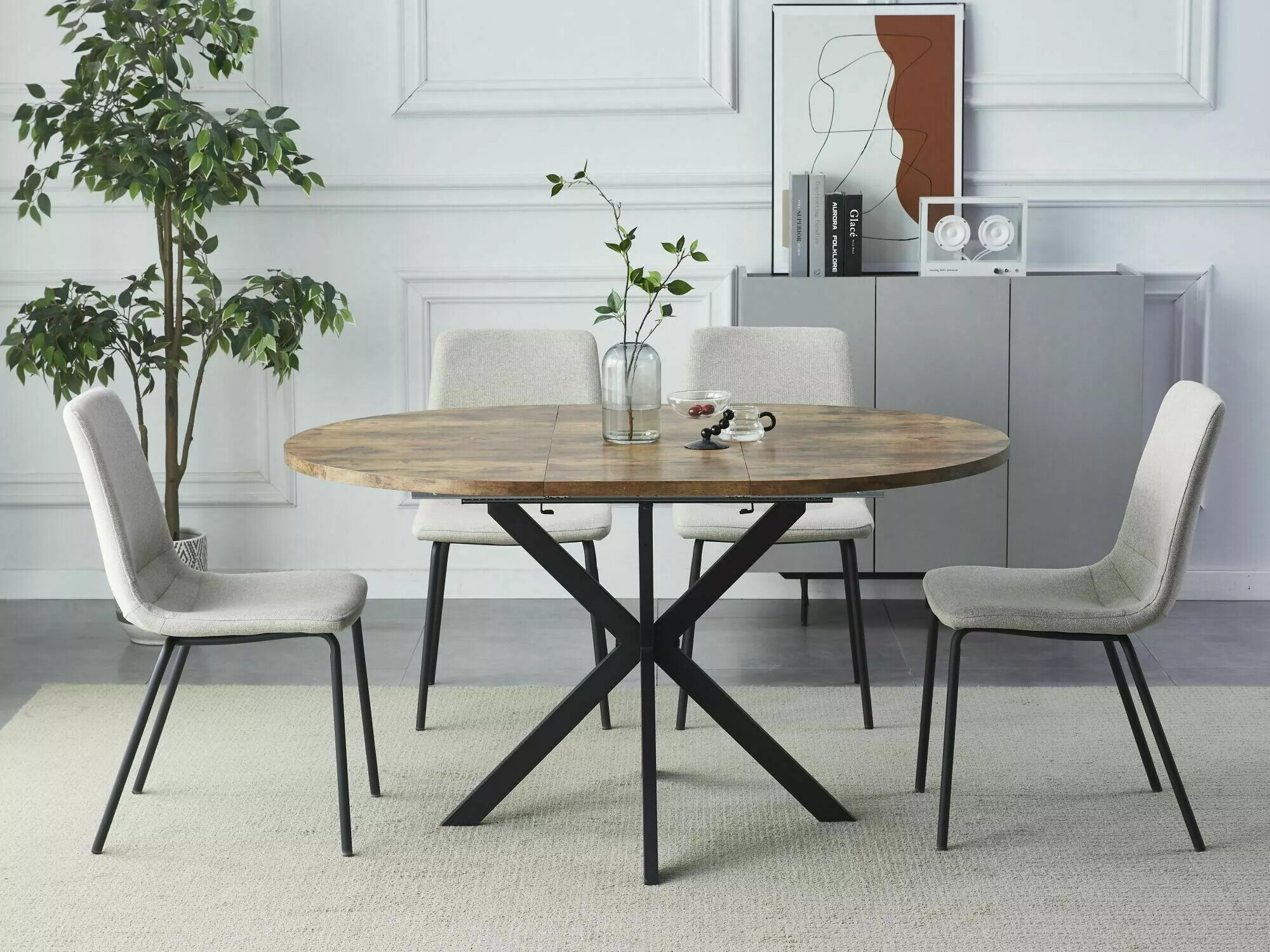 Cтол Detroit 115 (Грецкий орех)