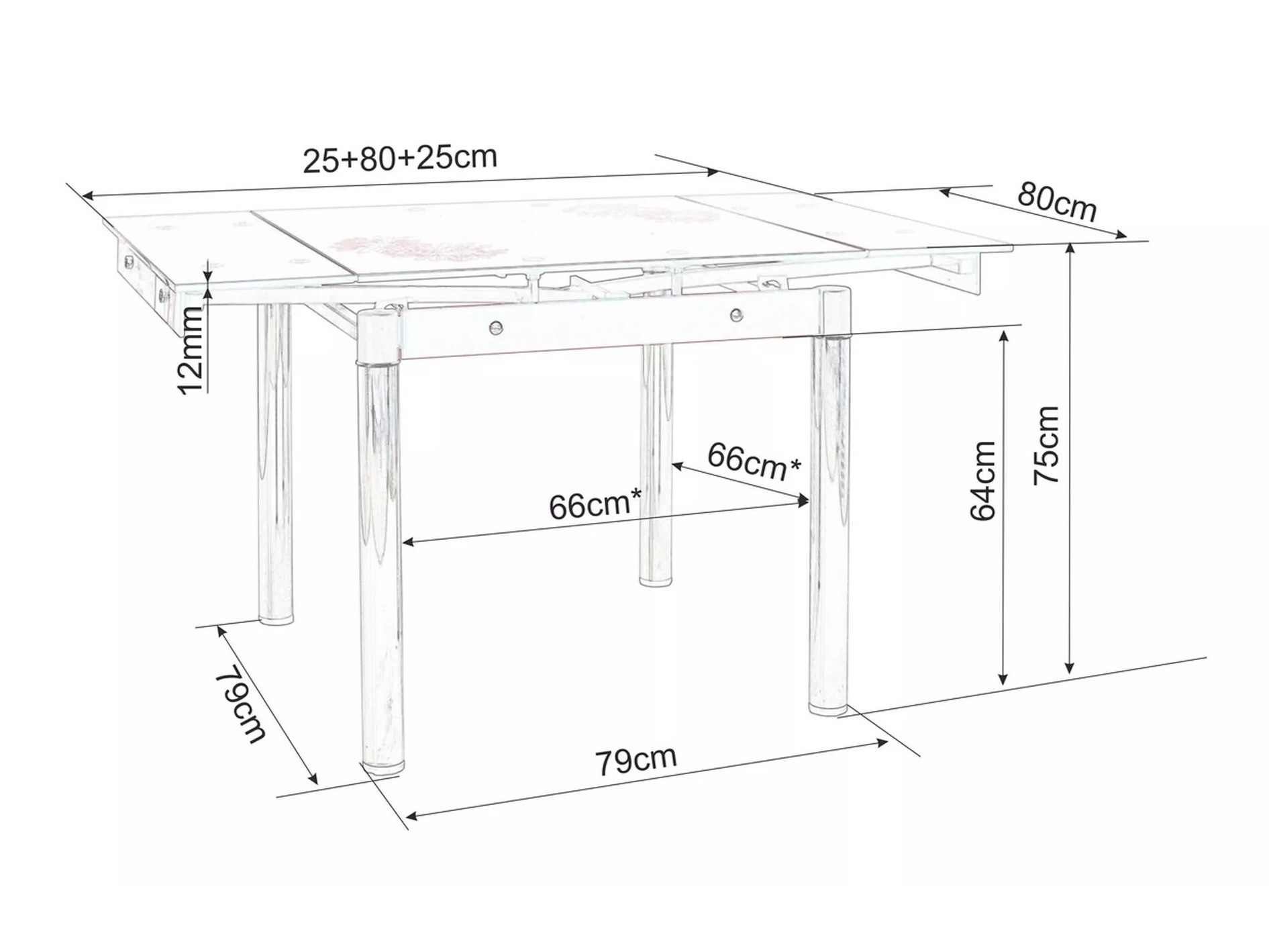 Galds Detroit 510 (Riekstkoks)