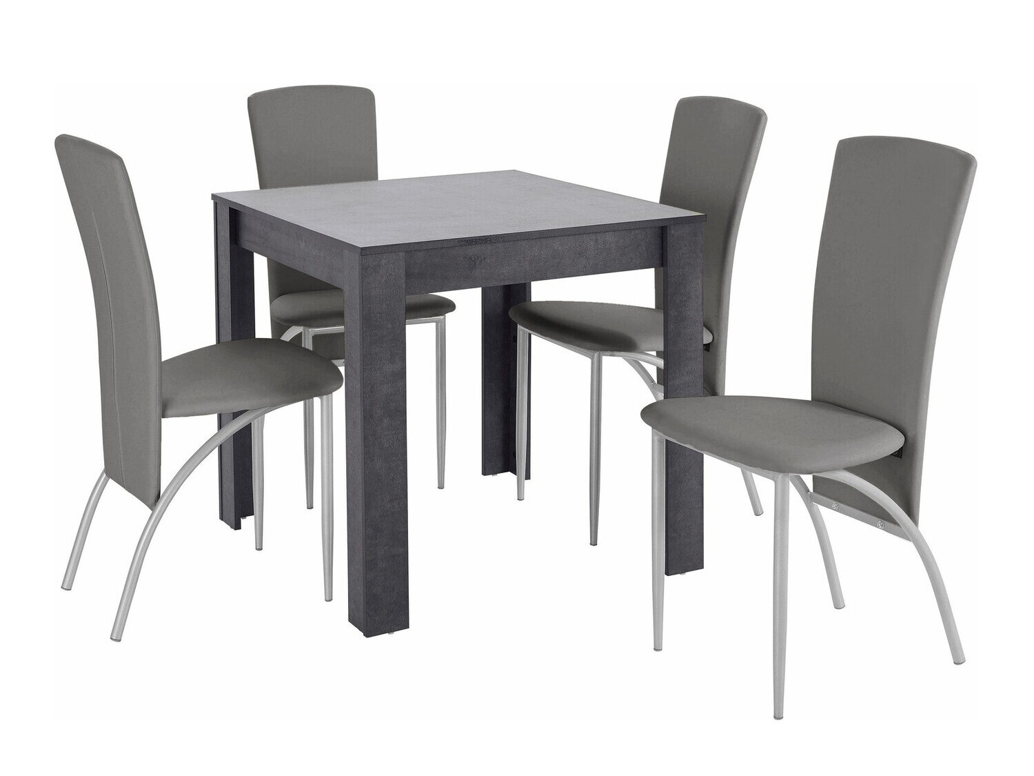 Ēdamistabas komplekts Tulsa 569 (Pelēks)