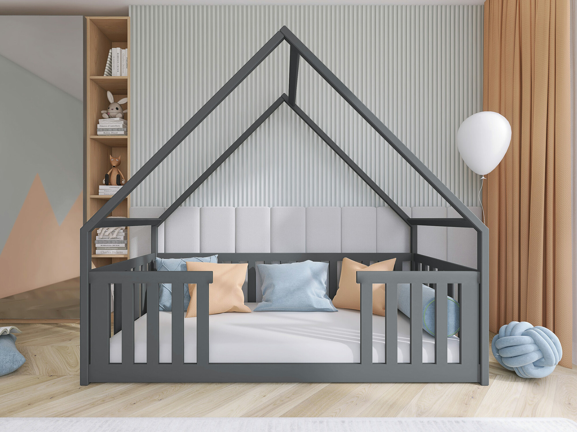 Кровать Vista 114 (Серый)