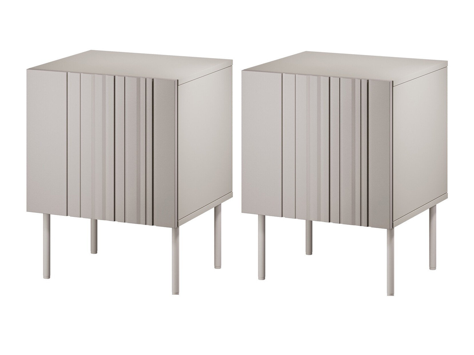 Naktsgaldiņu komplekts Evavese 104 (Bēšs)