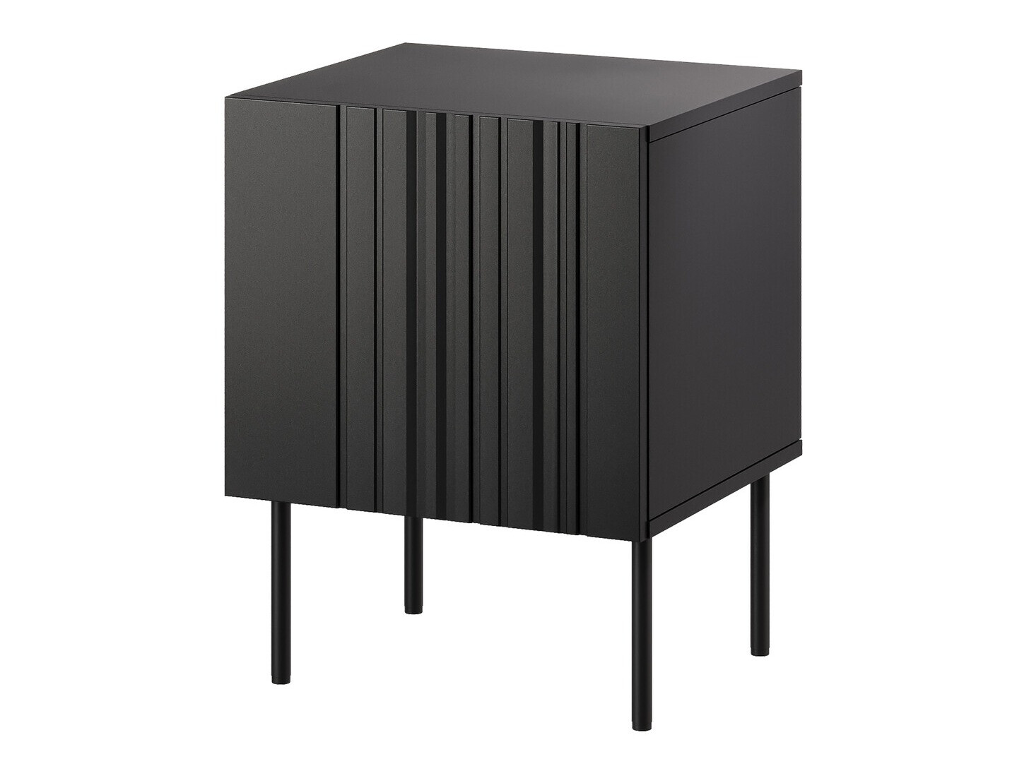 Naktsgaldiņu komplekts Evavese 104 (Melns)