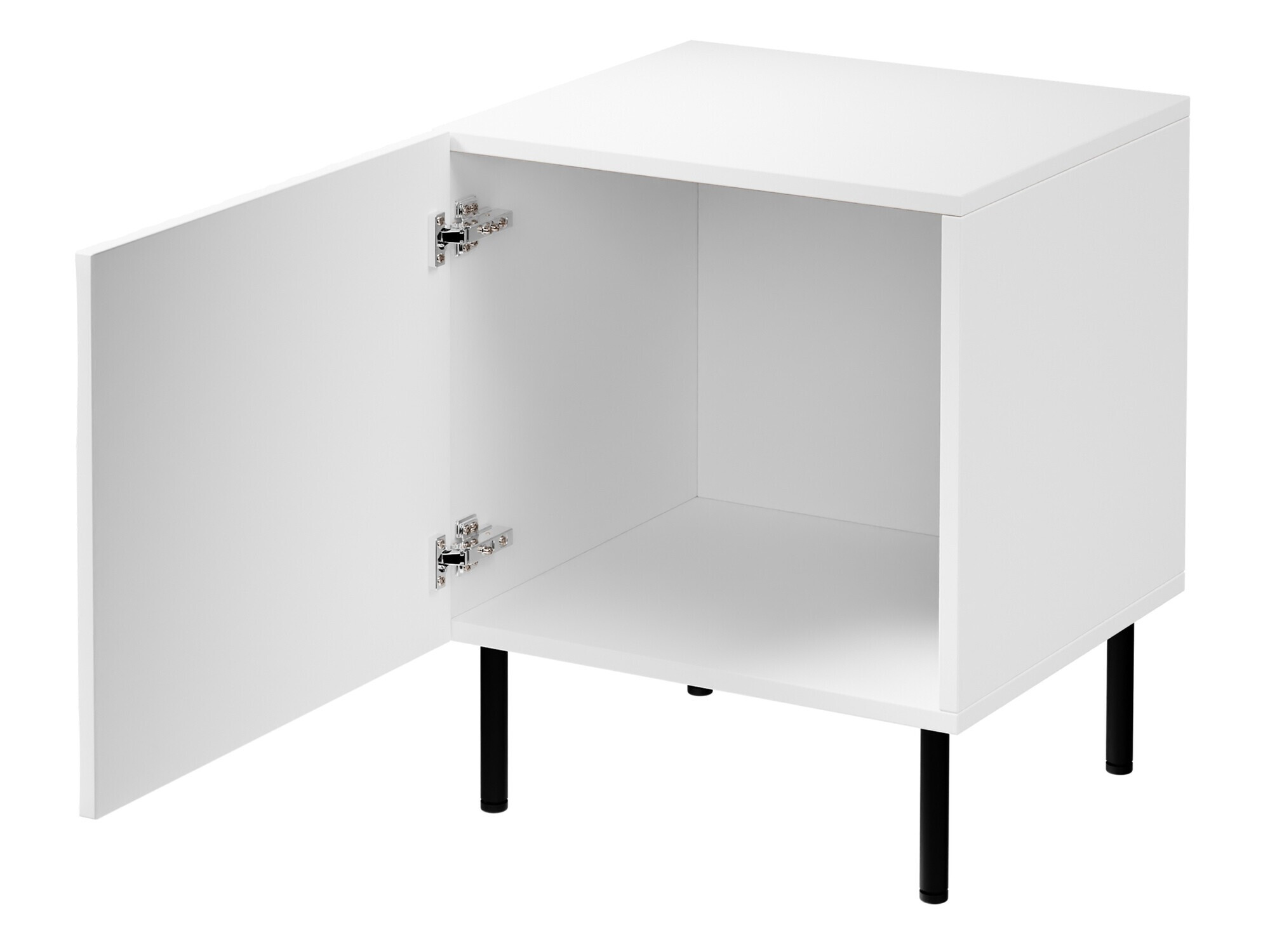 Naktsgaldiņu komplekts Lorelbo 102 (Balts + Melns)