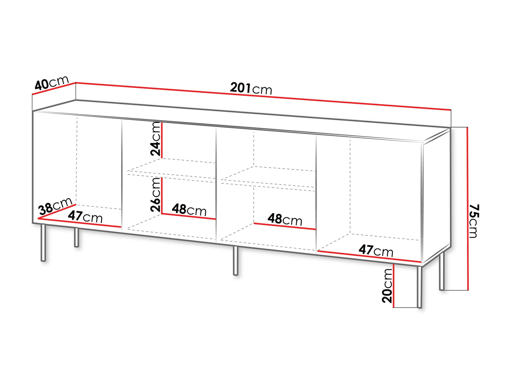 Skapis Evavese 101 (Bēšs)