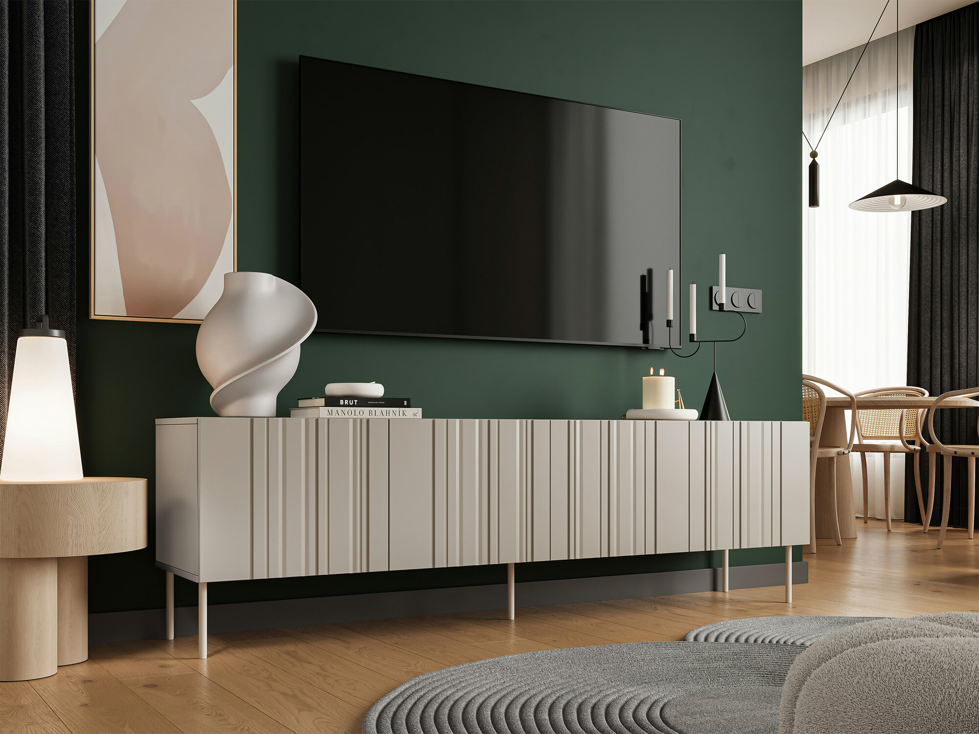 TV galds Evavese 103 (Bēšs)