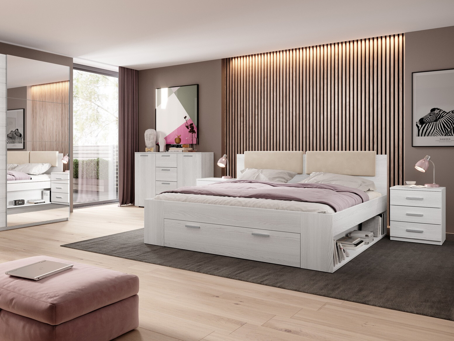 Gulta Levruvu 110 (Balināts osis + Bēšs)