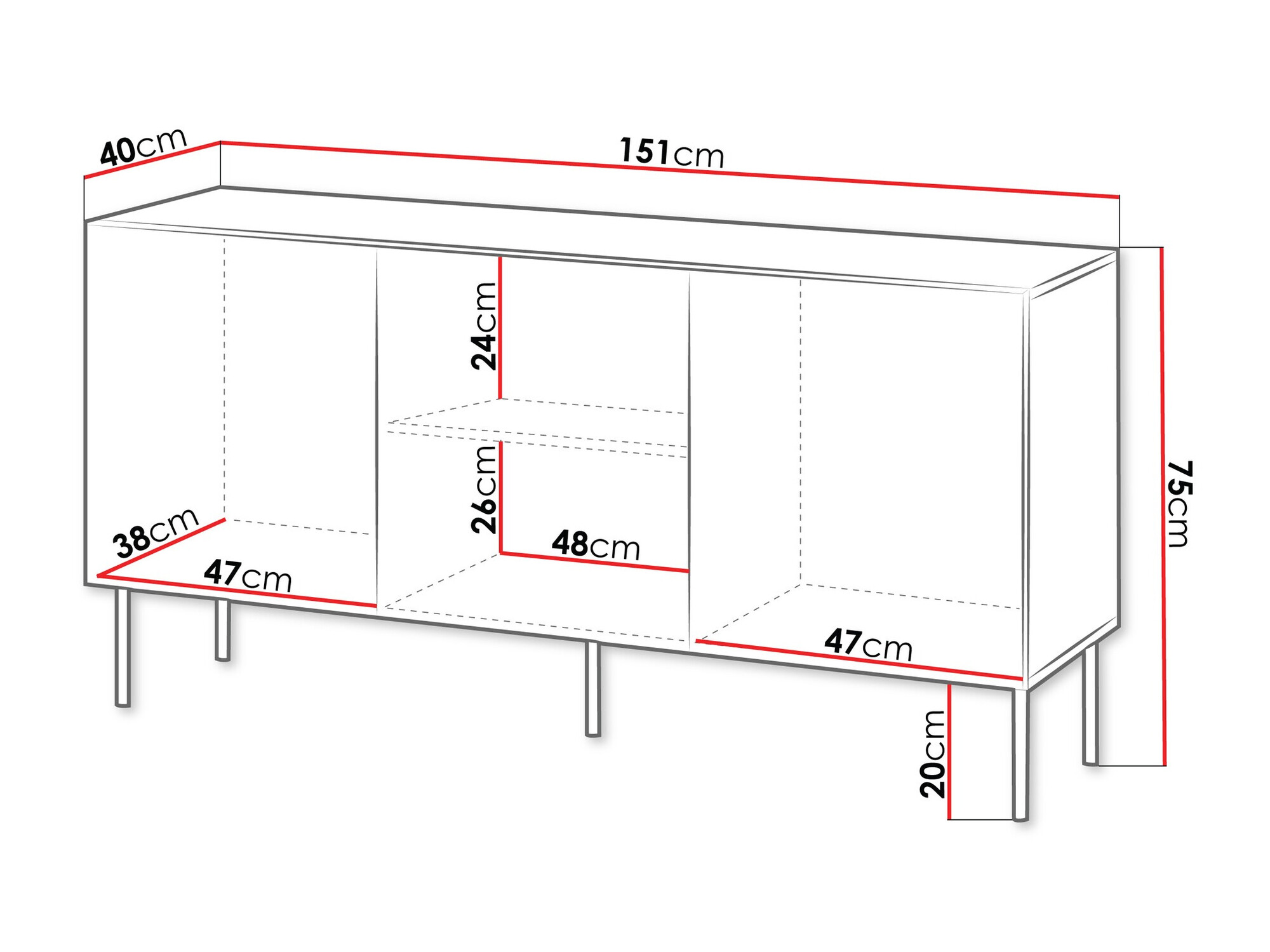 Шкафчик Tolfelo 100 (Чёрный)