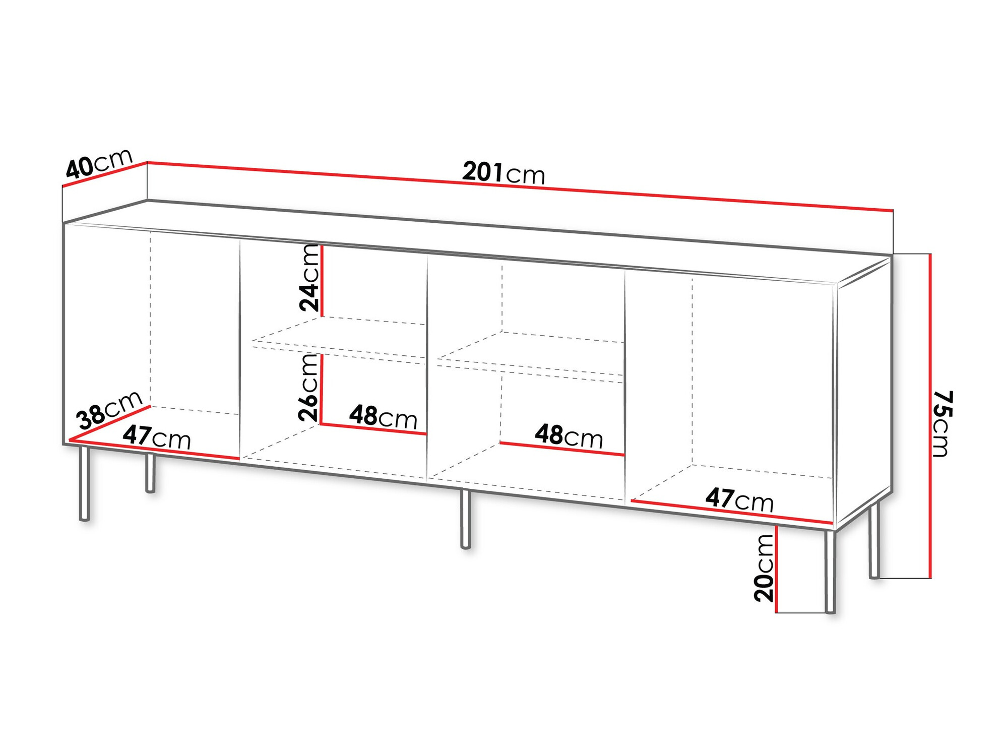 Шкафчик Tolfelo 101 (Чёрный)