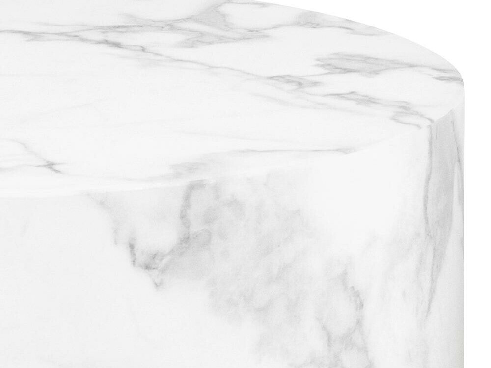 Žurnālu galdiņu komplekts Norsica 800 (Balts marmors)